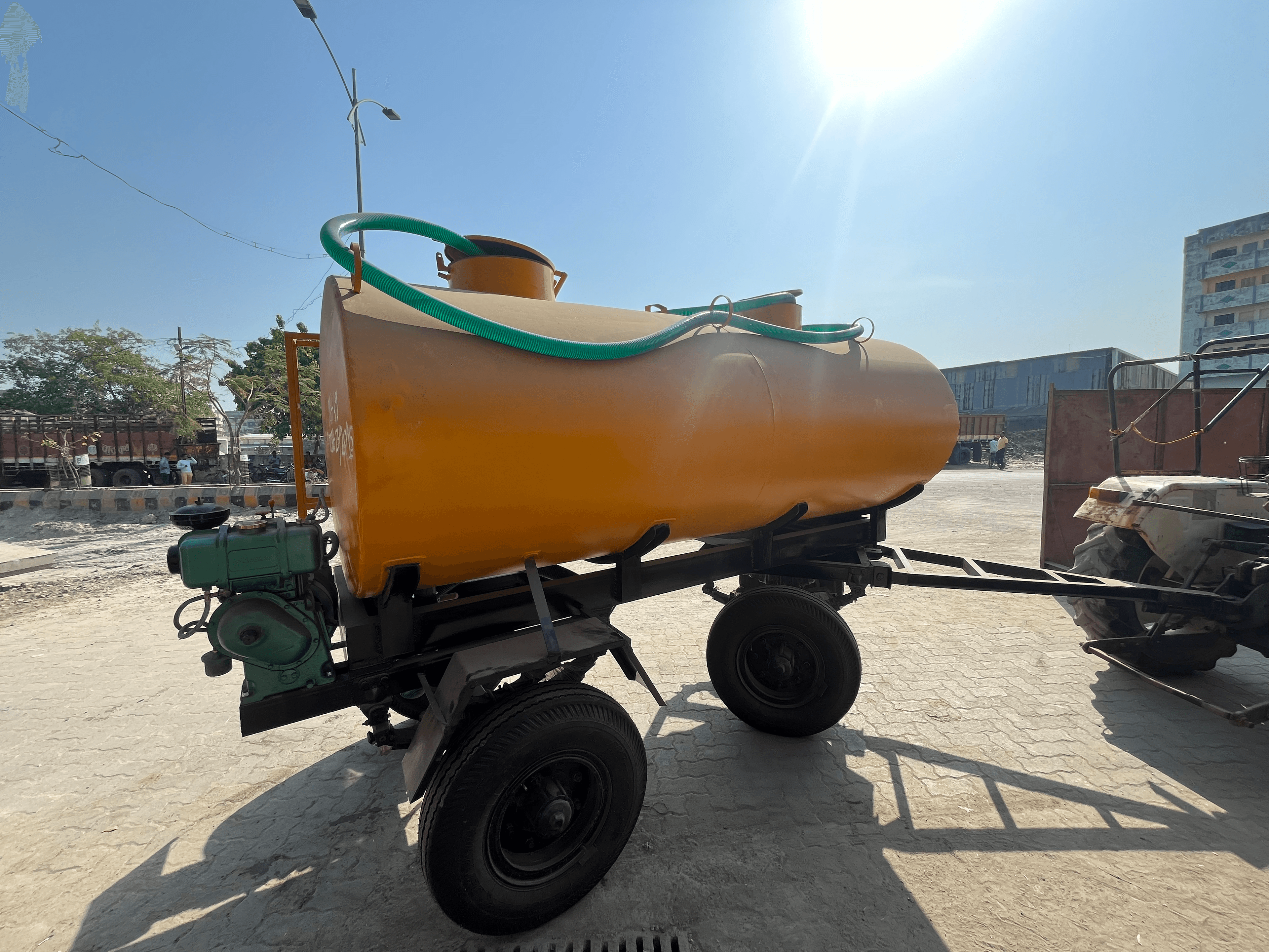 4-Wheel Water Tanker (With Pump)