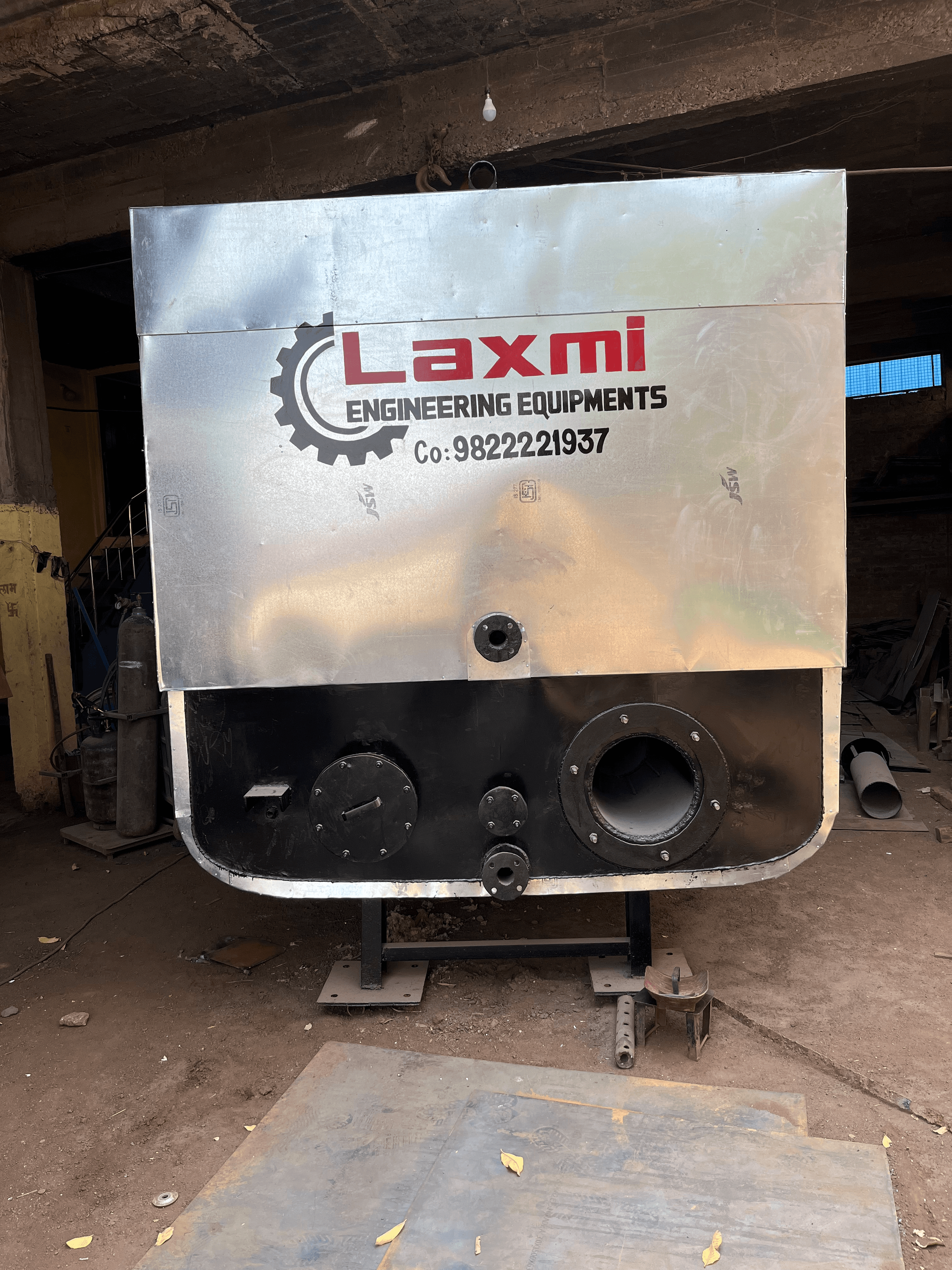 Bitumen Storage Tank with Burner