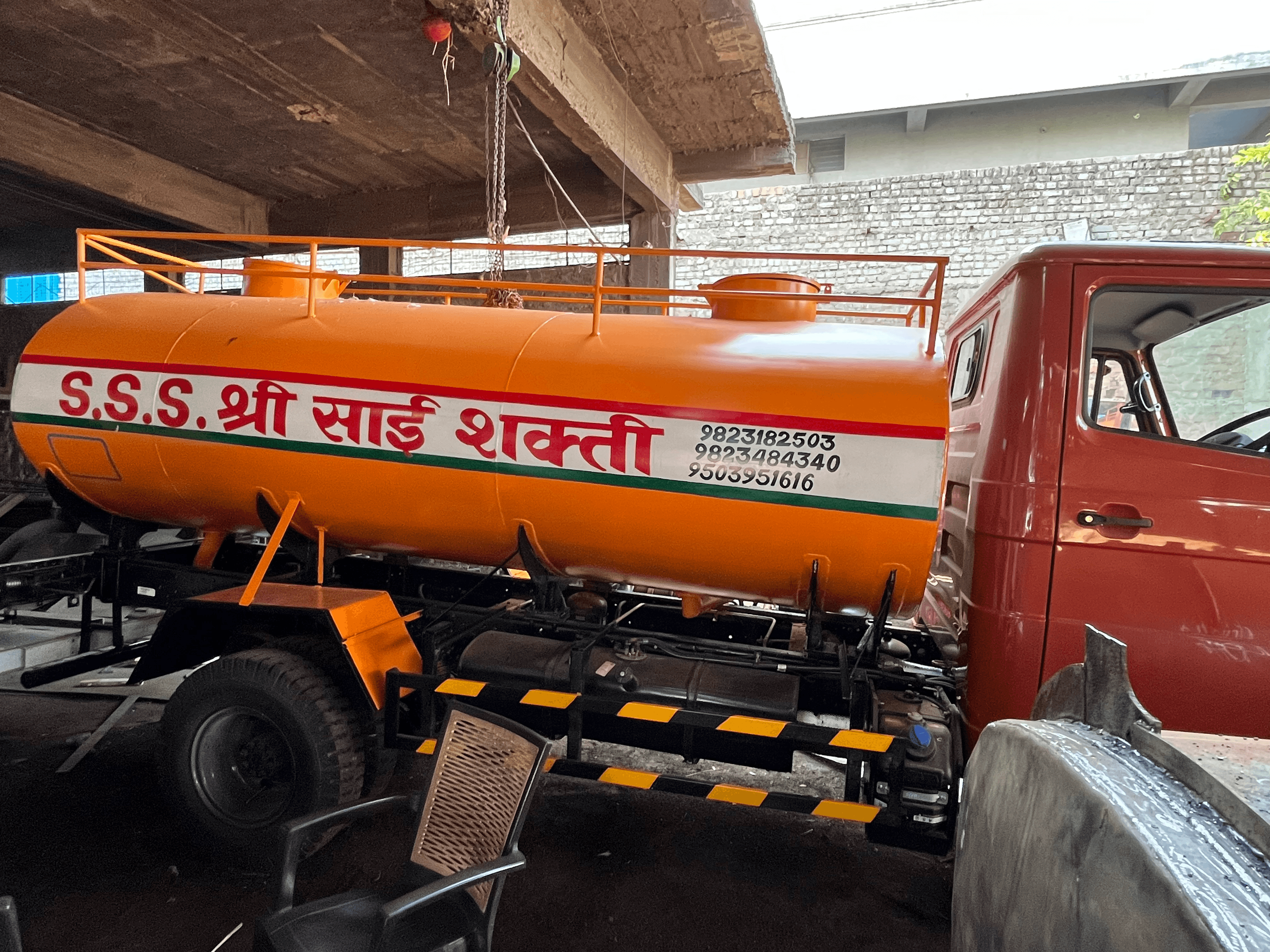 Truck Mounted Water Tanker